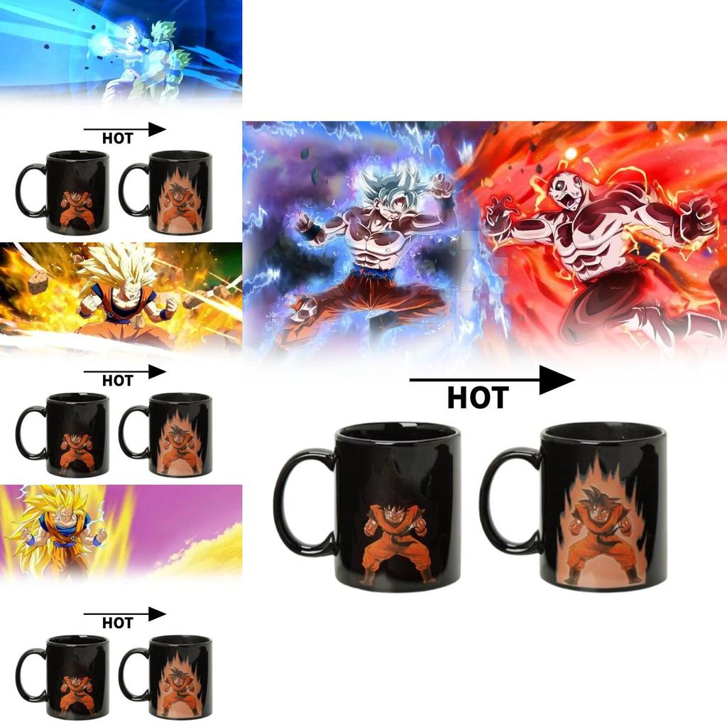 Dragon Ball Goku Color Changing Ceramic Mug For Gift And Home Use