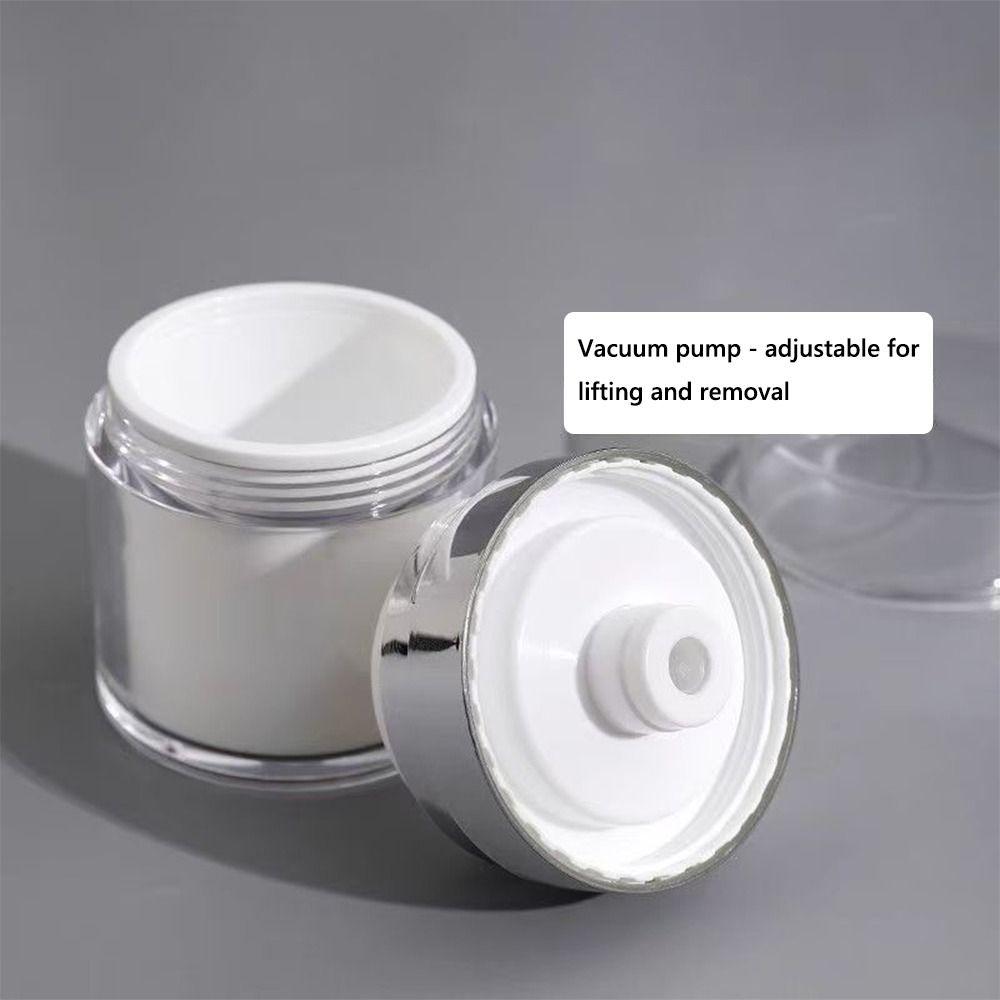 15ml/30ml/50ml Face Cream Lotion Cream Bottle Push-type Sample Bottles Gifts Vacuum Bottle