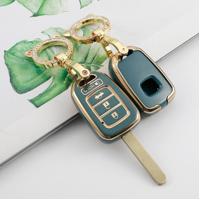 TPU Phnom Penh Car Remote Key Cover Case Shell For Honda Accord 2016 2017 Civic 2016 2017 2018 2019 Keychain Accessories