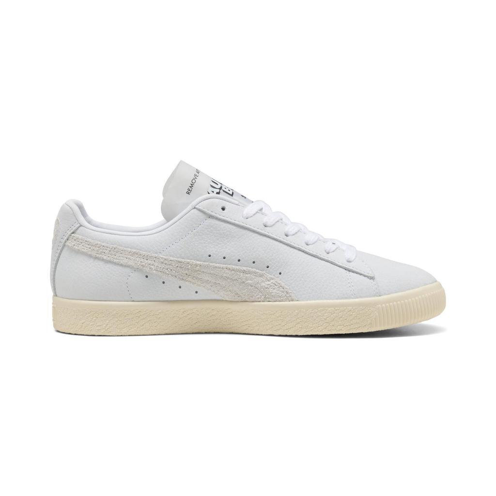 401043-01 Puma Clyde Laundry Boys 2 Puma White Frosted Ivory (Men's)