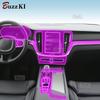 Per Volvo S60 20-2024 Pellicola Interno Auto Cruscotto Pannello Piano Console Centrale Cambio Pellicola TPU Trasparente Antigraffio