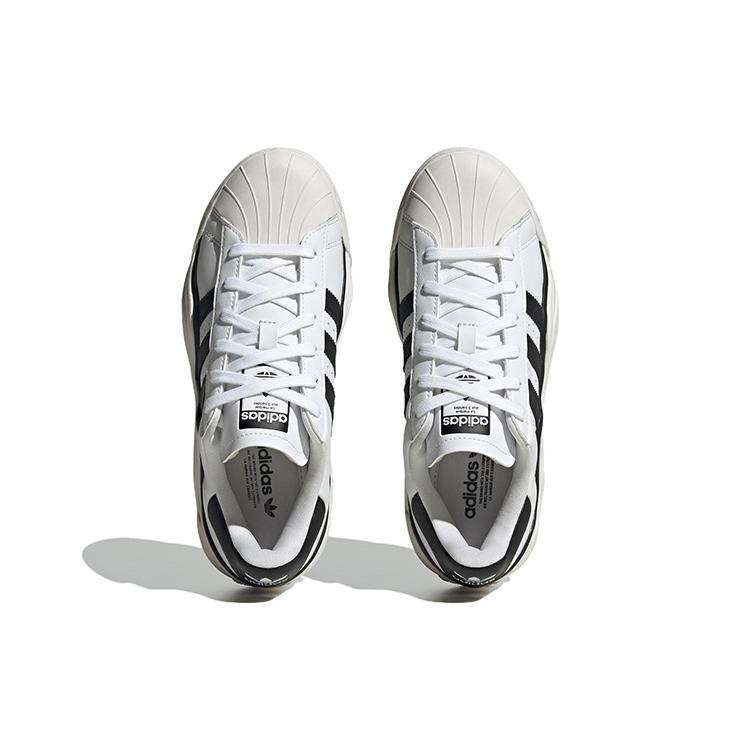 adidas Womens Superstar Millencon 'White Black' (women's sizes) Cloud White / Core Black / Cloud White Casual Shoes HQ9018