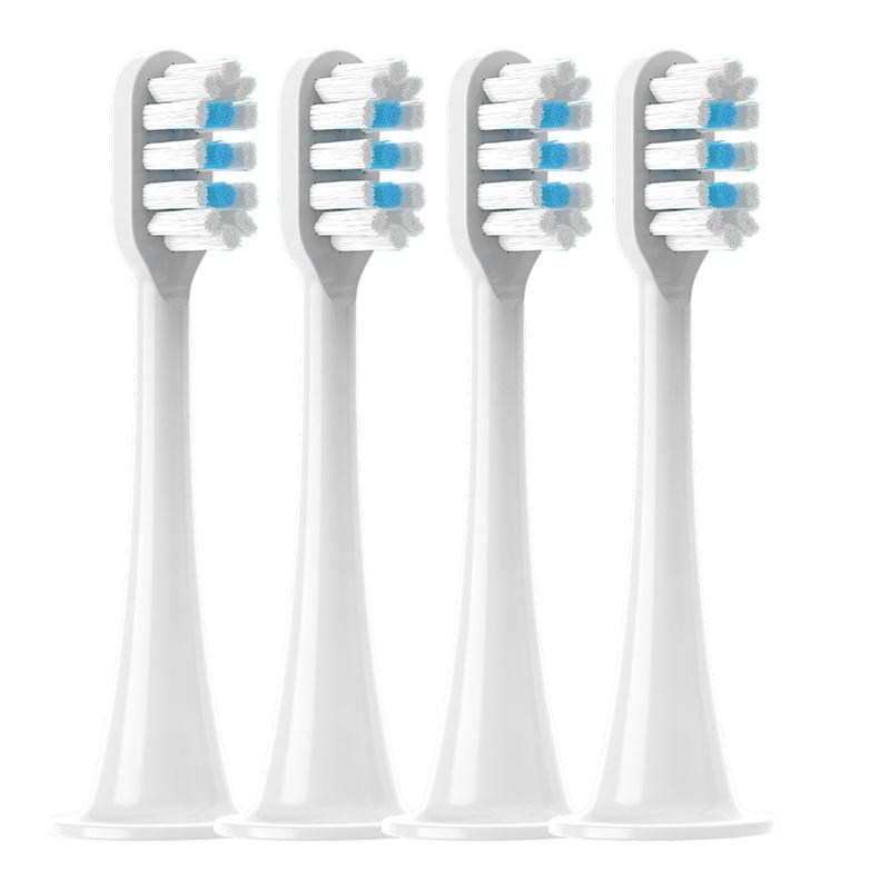 

4 Pcs/Pack Electric Toothbrush Replacement Heads For XIAOMI MIJIA T300/T500/T700 Soft Bristle Nozzle Deep Clean Tooth Brush Head