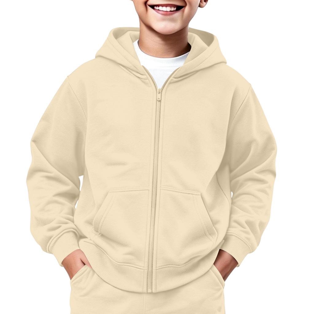 Felpa con zip sportiva per bambini, giacca felpata per ragazzi e ragazze, abbigliamento casual da esterno