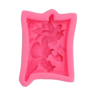 Moldes de Silicone Artesanato Forma de Anjinho Acabamento Fino Moldes de Fondant DIY para Padaria