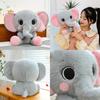 Plush Elephant Toy Cute Cartoon Accessory Ornament Children Birthday Presents