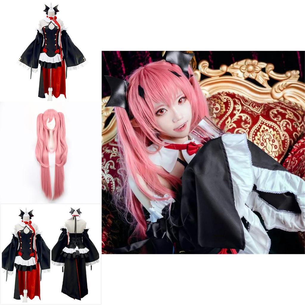 Abito di alta qualità Krul Tepes Vampiro di Seraph Of The End Per Amanti del Cosplay