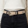 Pin Buckle Women Belt Punk PU Leather Waistbands Fashion Retro Waist Belt  Party