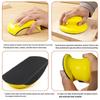 5-Piece Velcro Round Mouse-Shaped Sanding Blocks for Wood Furniture & Crafts Repair