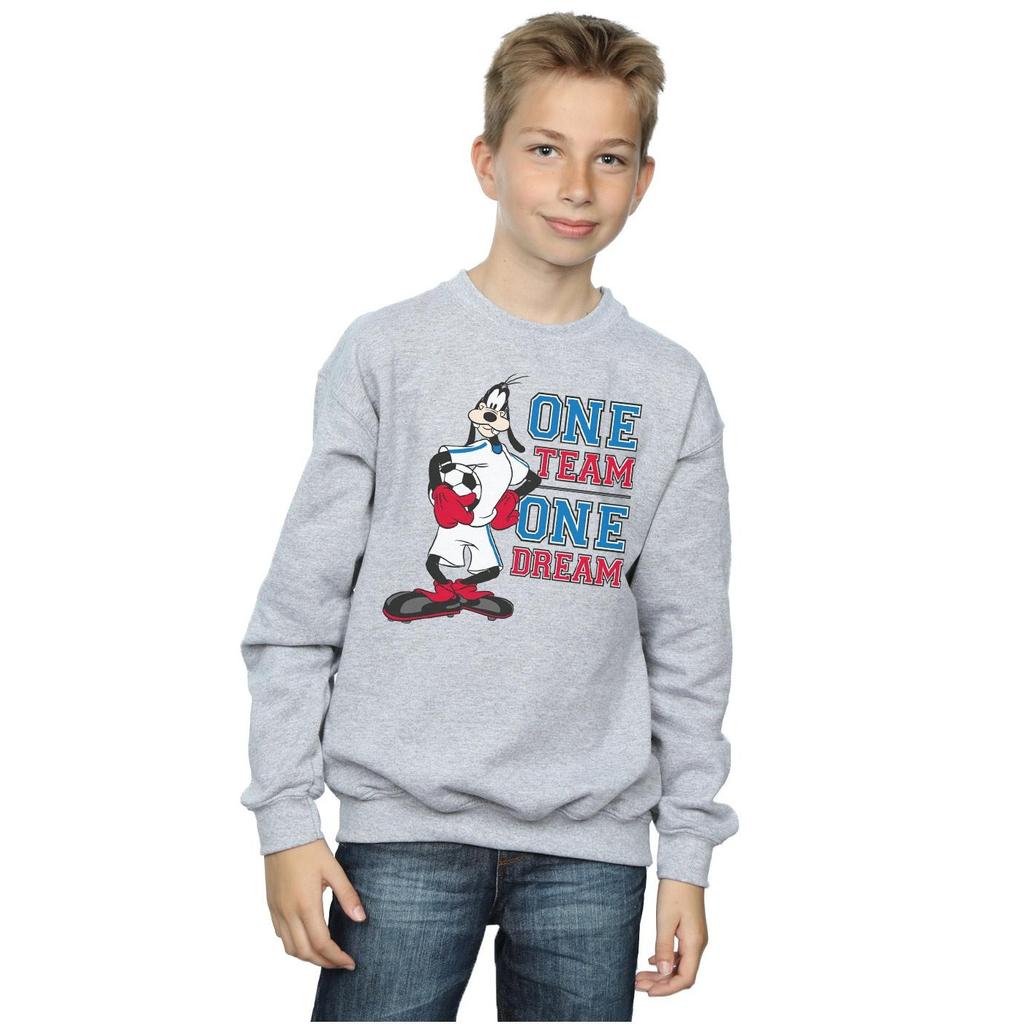 Disney Boys Goofy One Team One Dream Sweatshirt