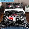 3pcs Spfc Team Crest Design Printed Bedding Set Duvet Cover Closure Includes 1 Duvet Cover & 2 Pillowcases Bedding Sets Home Decor Gifts