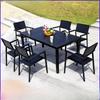 OLOMM Outdoor Plastic Garden Chair