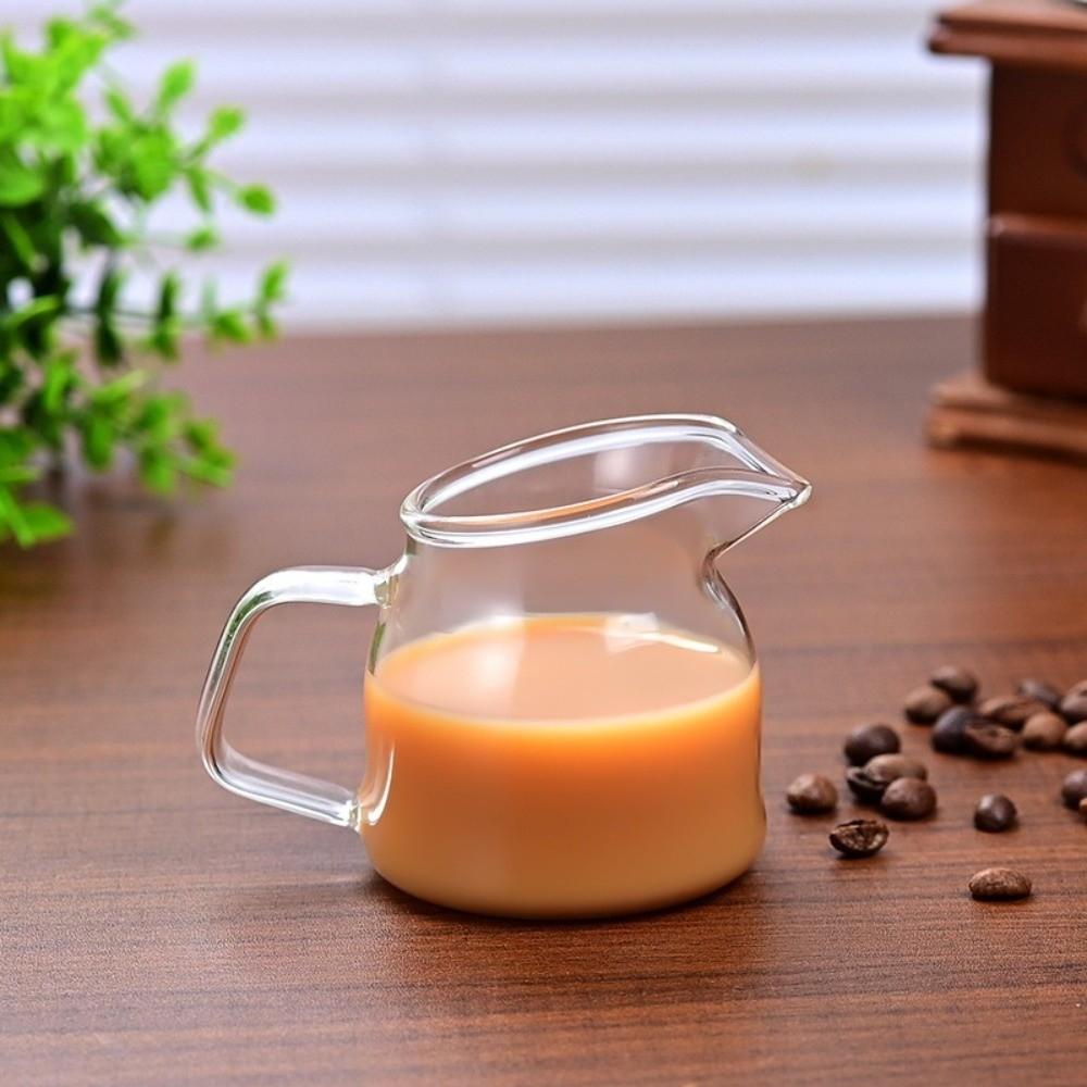 100/150ml Mini Coffee Cup with Slanted Spout Western Dining Condiment Pot Sauce Jug  Restaurant