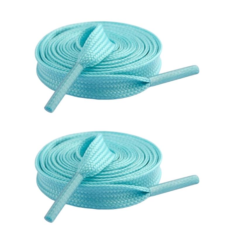 Glowing In The Dark Shoestrings Polyester Flat Luminously Athletic Sneakers Shoe Laces Replacement For Outdoor Activity