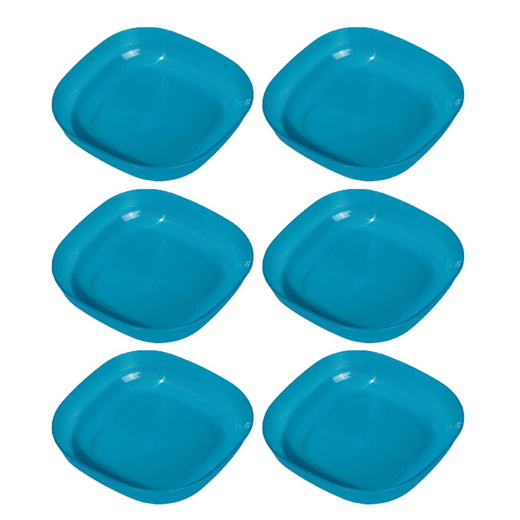 Reusable Lightweight Dinner Plate Multipurpose Fruit Snack Plate For Home Kitchen Picnic Easy To Clean
