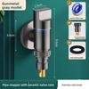 Household Stainless Steel Washing Machine Faucets With Water Stop Valve G1/2 Single Cold Wall Mounted Tap Bathroom Accessories