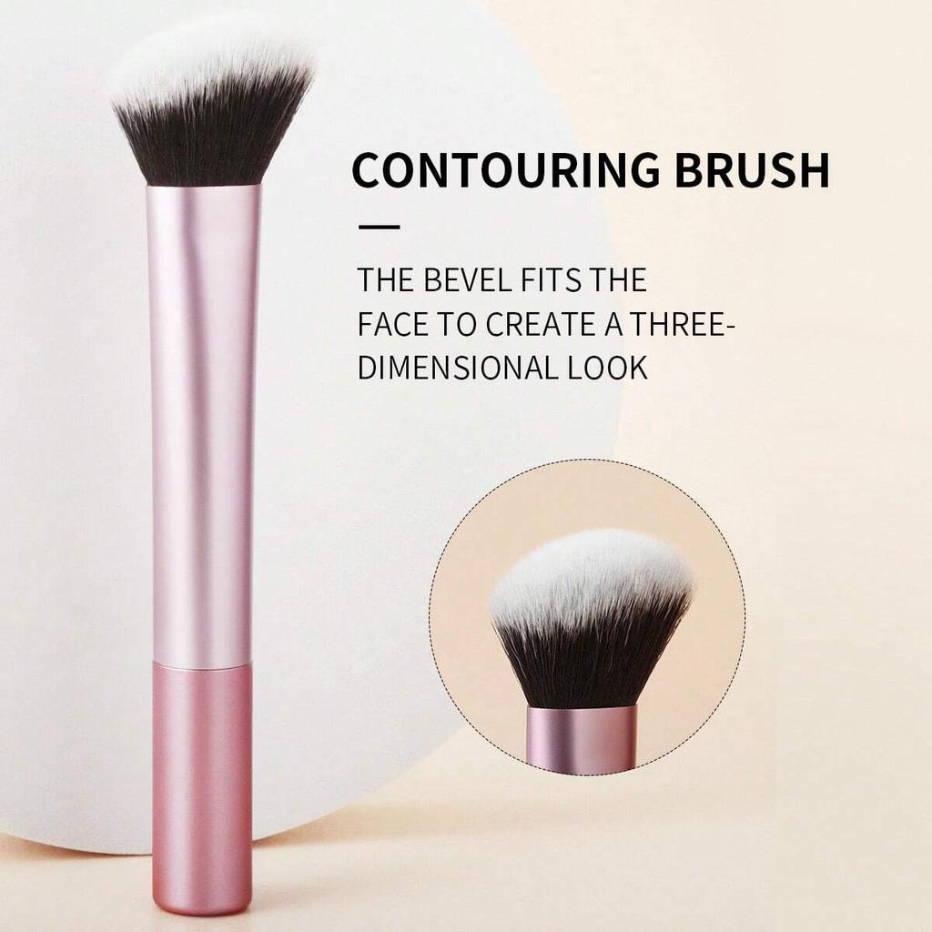 3pcs Makeup Brush Set, Including Angled Eyeliner Brush, Eyebrow Brush, And Ultra-Fine Eyeshadow Brush, Makeup Brush Set, Makeup Brush Kit, Makeup