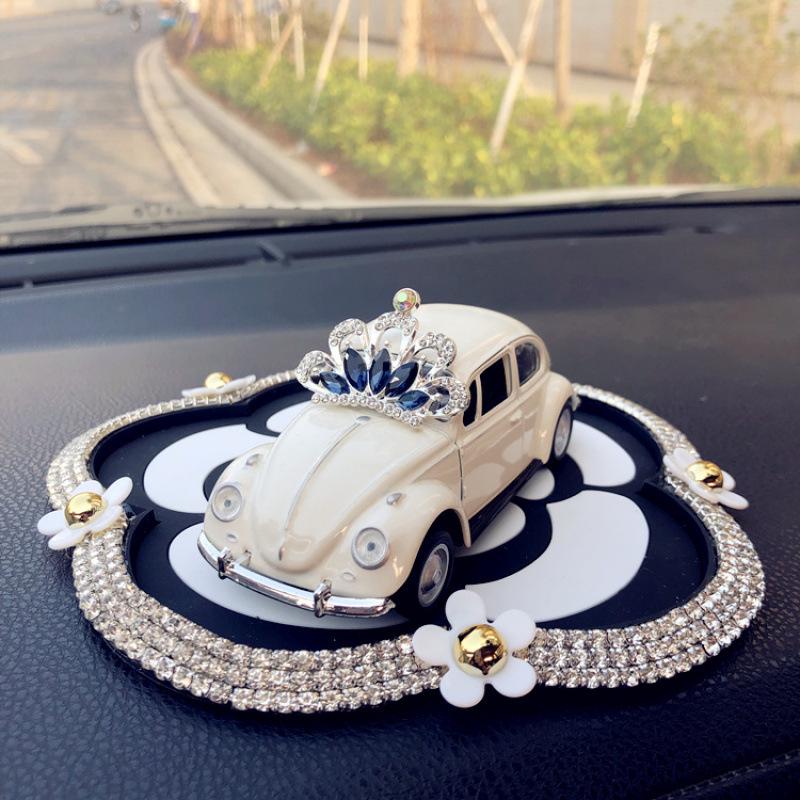 Elegant Car Interior Decor: Stylish Lady Dashboard Ornaments