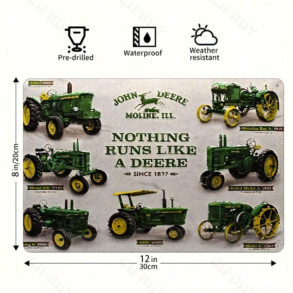 Vintage Metal Sign 20x30cm Wall Art Home Decor