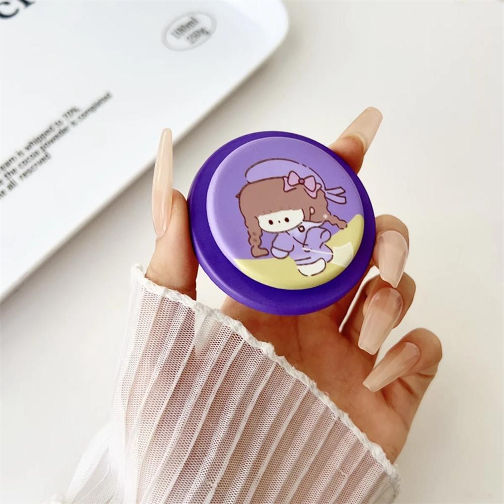 Koreanisch Niedlich Leopardenmuster Cartoon Mädchen Tier Magnetischer Halter Griptok Handy Ständer Halterung Für iPhone 16 Für Magsafe Zubehör