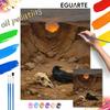Halloween Raven Animal Landscape Digital Oil Painting Coloring Painting Hand Painting Home Decoration