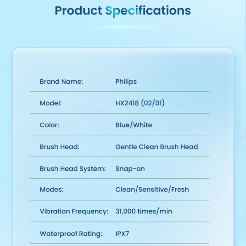 Philips New S2 Sonicare Electric Toothbrush HX2418