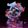 18cm Anime Figur Das Atmen des Wassers Kamado Tanjirou Actionfigur PVC Modell Statue Spielzeug Puppe Kinder Geschenk