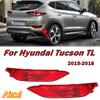 Rear Bumper Reflector Light Brake Stop Taillight Fog Warning Lamp Lens Car Accessories For Hyundai Tucson TL 2015 2016 2017 2018