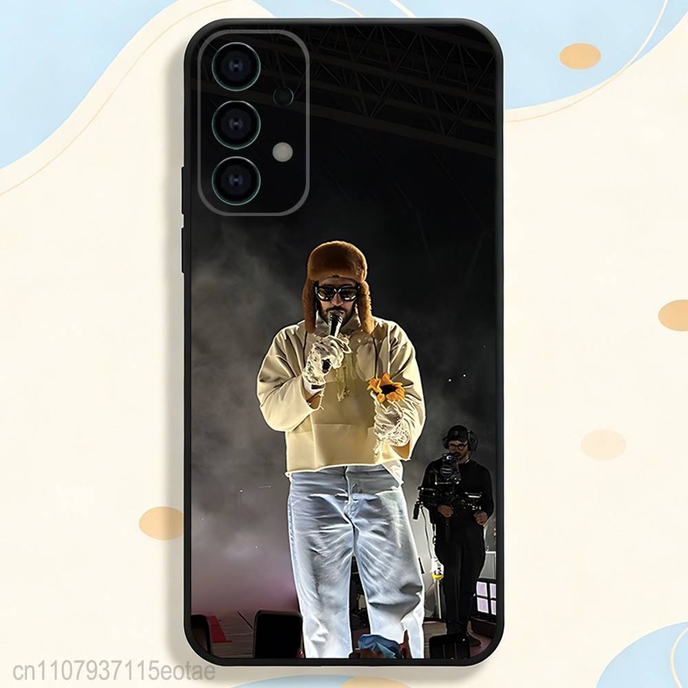 DtMF B-Bad Bunny Singer Phone Case Silicone Soft For Samsung S26,S25,S24,S21,S22,S23,S30,Ultra,S20,Plus,Fe,Lite