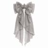 Multicolor Trailing Bowknot Safety Pin with Pin Double Layer Bowknot  Wedding Dresses