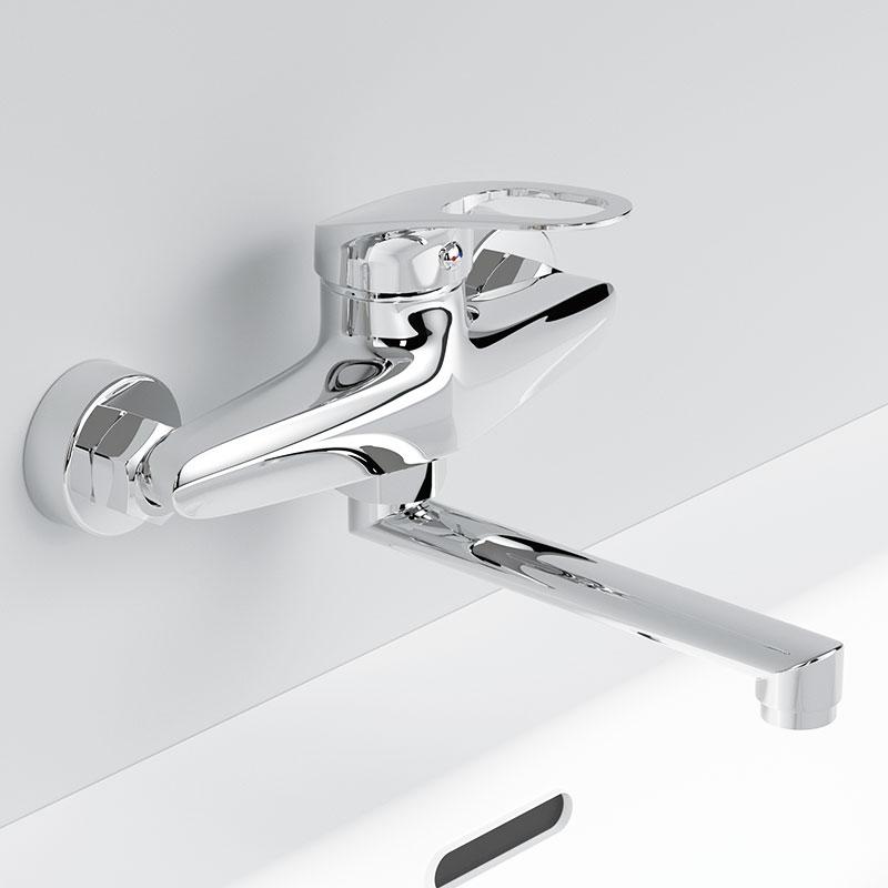 

Смесители для кухни, настенный смеситель с одной ручкой, кран для мойки, поворотный смеситель для горячей и холодной воды, кран для швабры, кран для бассейна, кран для раковины