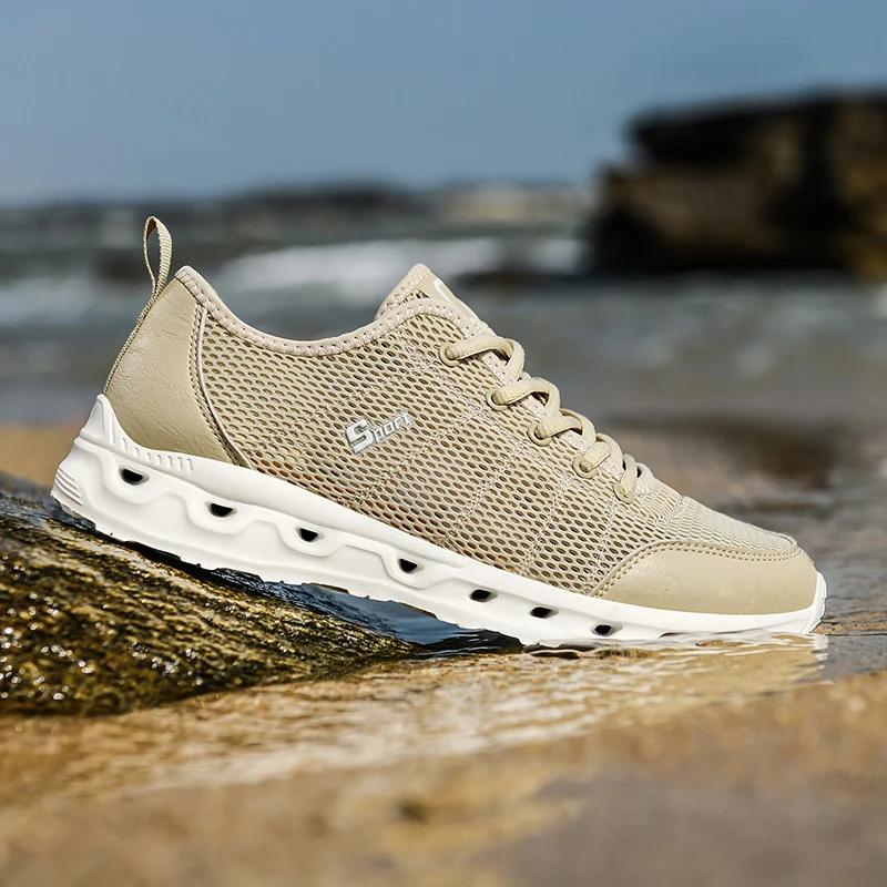 

Men Summer Sports Sneakers Breathable Lightweight Aqua Shoes Outdoor Beach Quick drying Wading Sport Water Camping 39