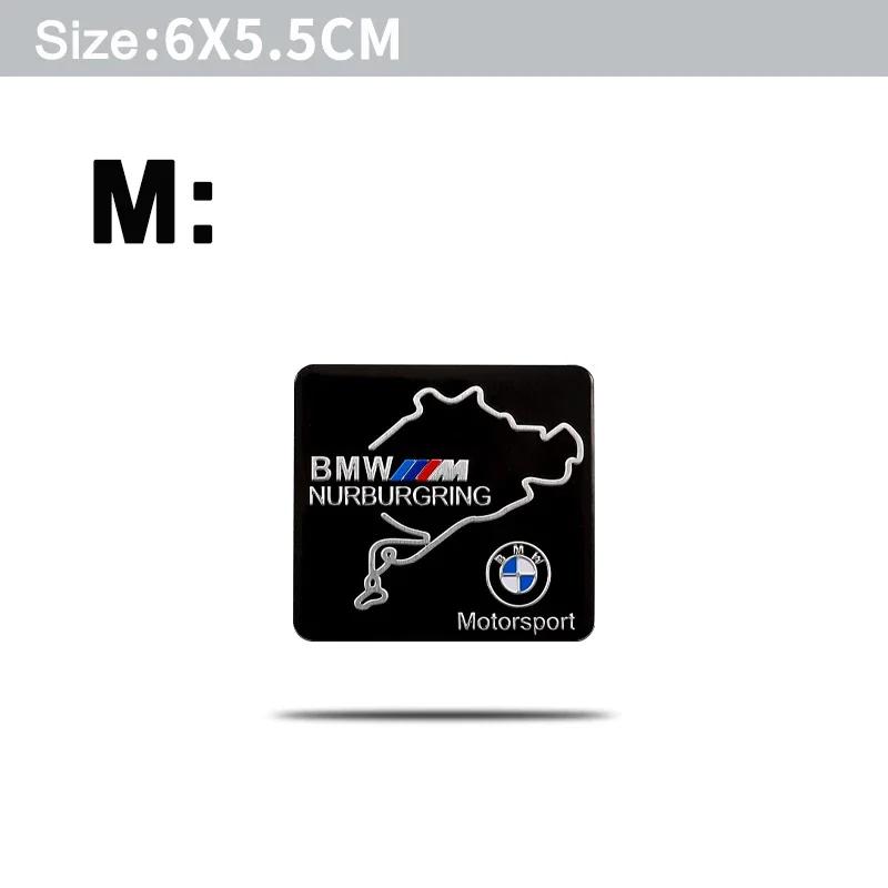 Car Styling Emblem Aluminum Alloy Car Fender Trunk Badge Stickers For BMW Performance E46 E60 E90 E39 E36 X3 X5 X1 X4 X6 X7 E28