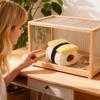 Hamster House Semi-Enclosed Pet Cave Habitat Decor Hamster House Bed For Sleeping Hiding Snuggle Climbing Dwarf Chinchilla Sugar