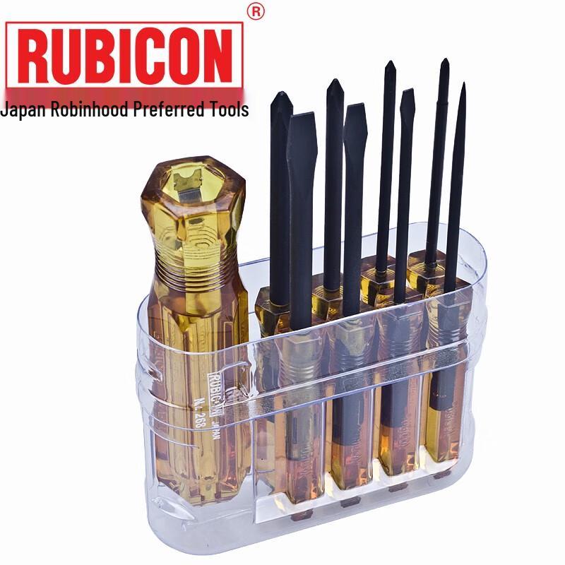 RUBICON 9-in-1 Multi-function Screwdriver Set 9-Piece Set