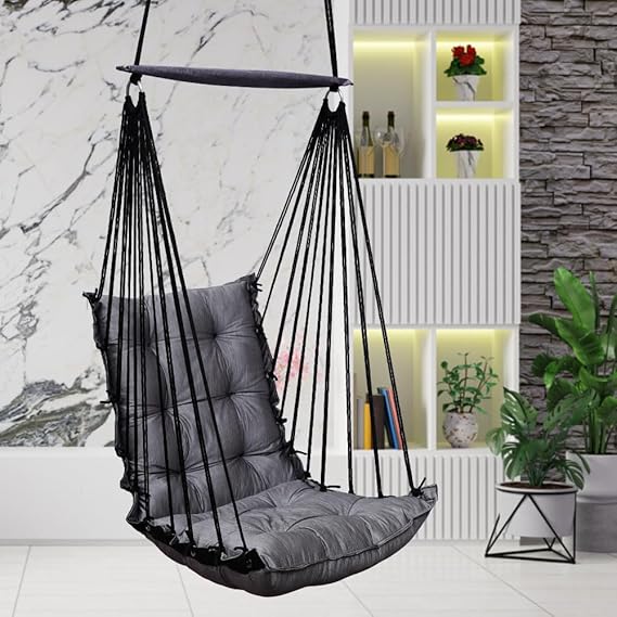 נדנדה לילדים לבית/כיסא לילדים/נדנדה לילדים -כחול אוקיינוס-מתכת,20 ס"מ,4 ס"מ