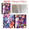 Cartoons Cards Cards Cards Kids  Childrens 9 Pockets 540 Book Album Anime Map Game PIKACHU Collectible Birthday Gift Present For