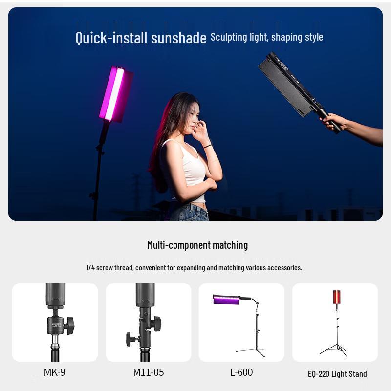 JINBEI Portable Handheld LED Light Wand