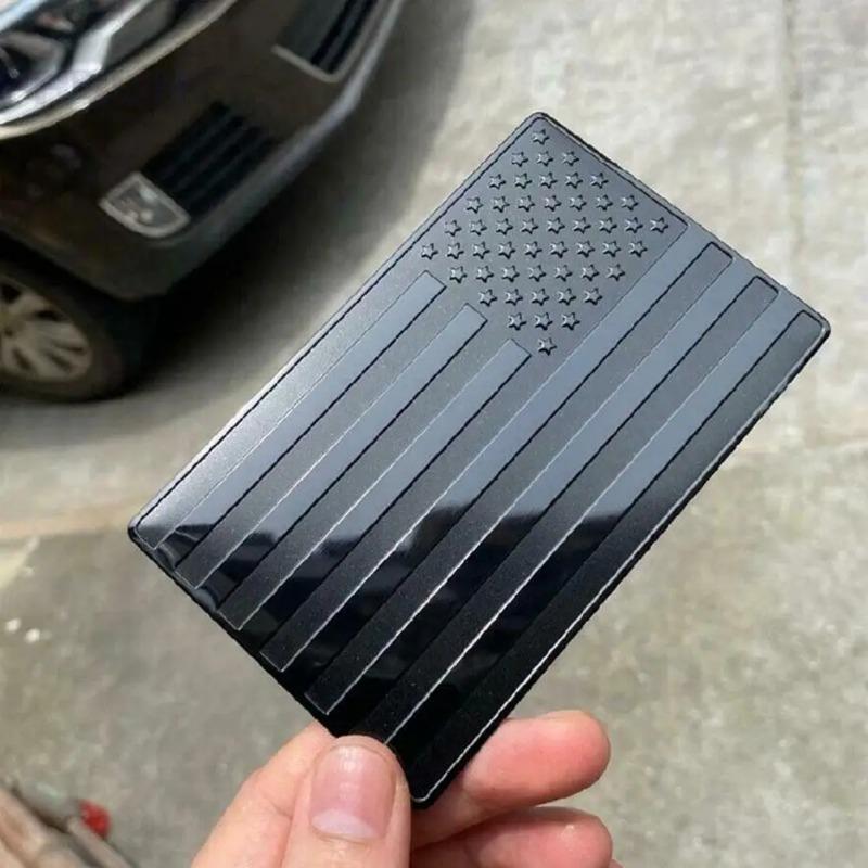 2pcs Black Metal Car Emblem Badge Motorcycle Sticker Fairing Car Accessories Parts