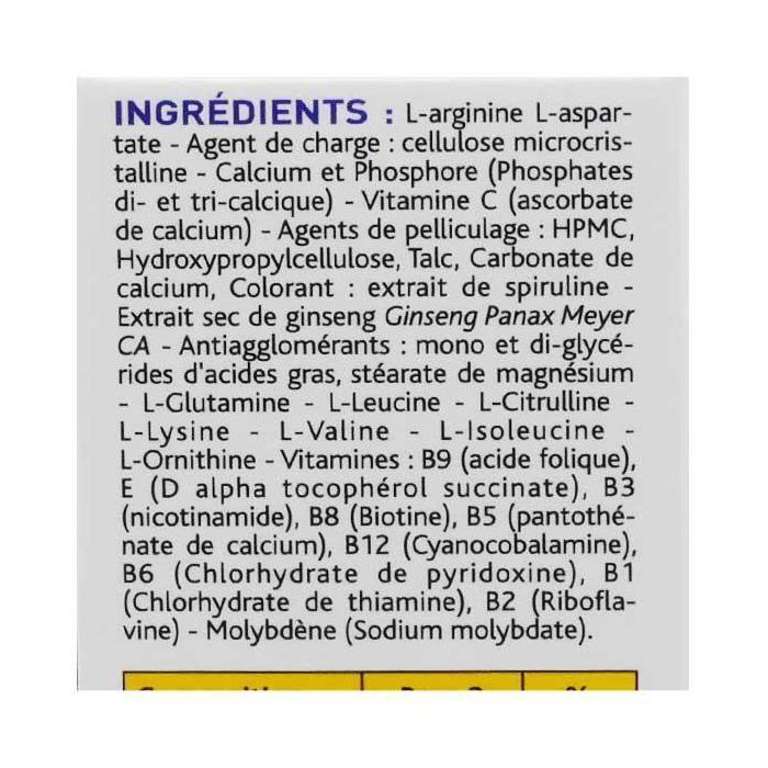 Nutreov Physcience Phytéa Fortigénor Intense Fatigue & Exhaustion 60 Tablets