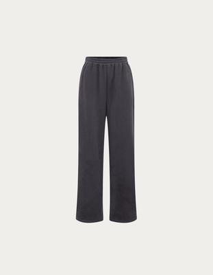 Ollaleseuteu [Bottoms] Organic Cotton Sweatpants (Conte Charcoal)