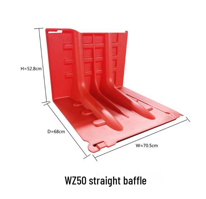 Durable ABS Flood Barrier for Underground Garage: Emergency Prefabricated Plastic Water Stopper