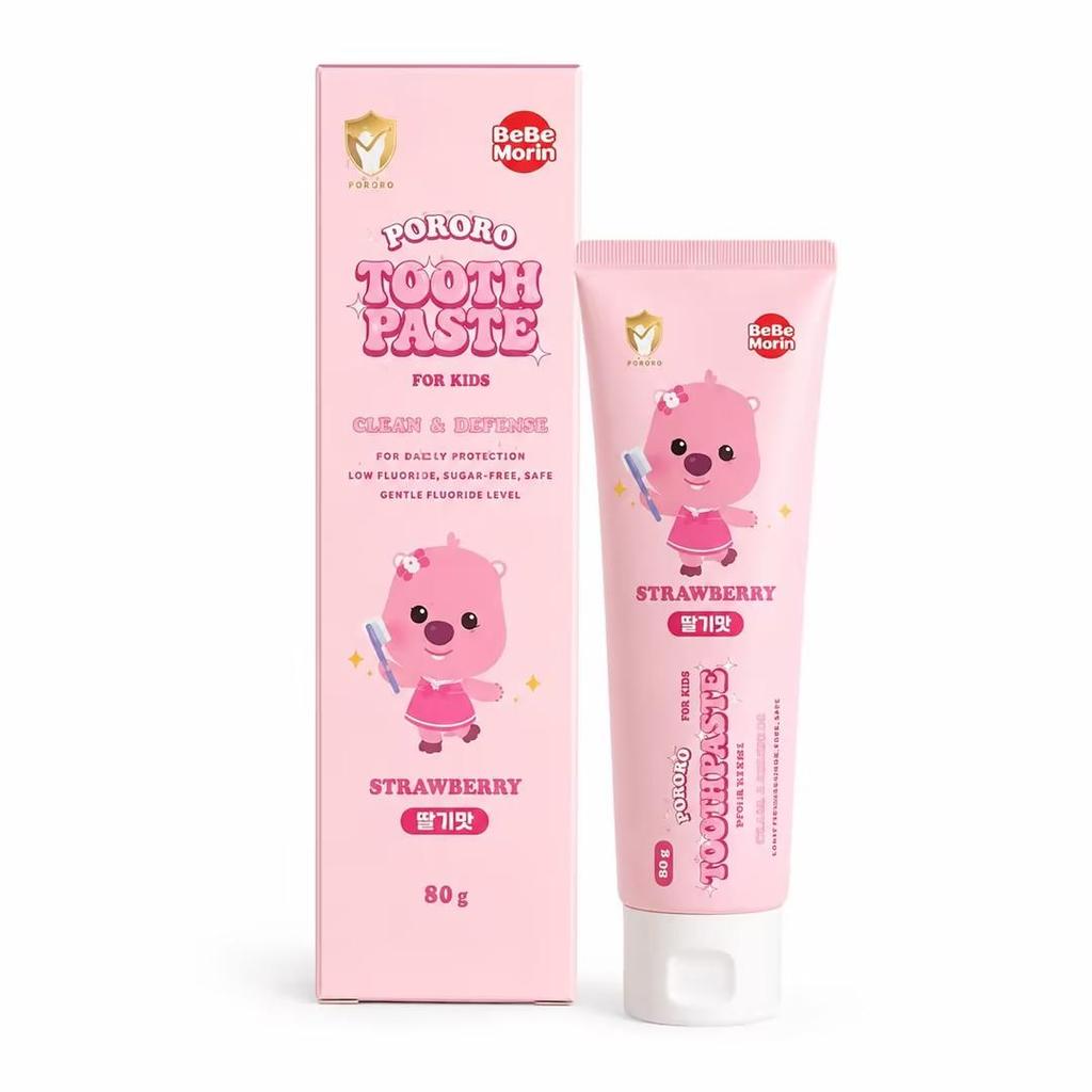Dentifricio per Bambini PORORO 90g 5 gusti