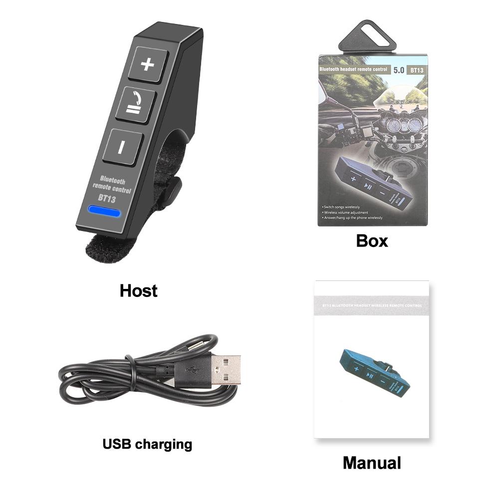 

Пульт дистанционного управления на руль для шлема мотоцикла гарнитура Y10 X1 X5 C50 IP65 BT5.3+EDR телефон контроллер для iPhone Android