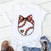 Hot Selling Women's Top Hot Selling Love Personality Pattern Printed Short-sleeved T-shirt Women Summer polyester fabric