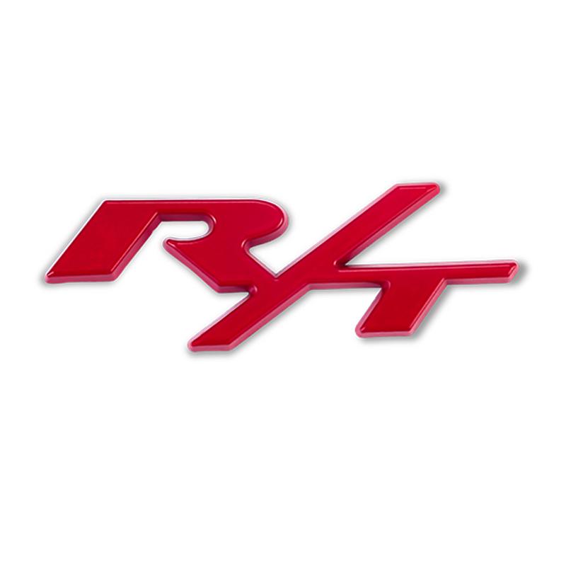 GXP1 Car Stickers 3D R/T RT Letter For Dodge Renegade Challenger Charger Ram Caliber Journey Compass Caravan Chrysler Cherokee