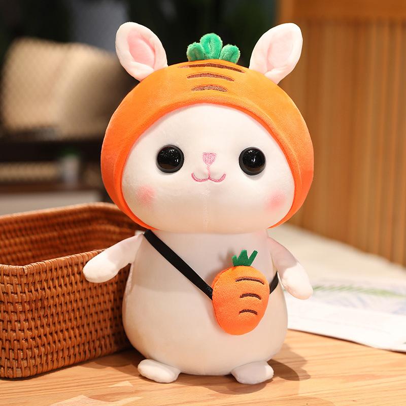 Manufacturer Wholesale Sun Rabbit Baby Plush Toy Doll Turned Into Rabbit Doll Children'S Gift Cute Creative Rabbit