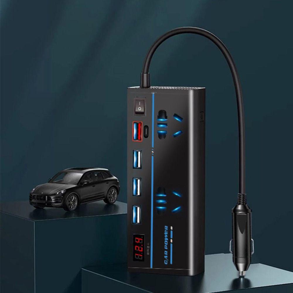 Universal Car Inverter DC 12V/24V To 220V Car Converter Socket Car Power Converter For Cars/trucks