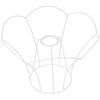 Table Lights Frame Metal Lamp Cover Brackets Shade Frames For Diy Lampshade Holder
