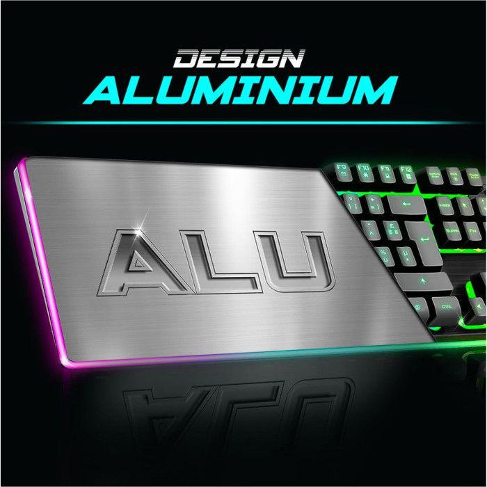 Pack gamer - spirit of gamer - mk600 - clavier souris sans fil - rétroéclairage rgb - azerty fr